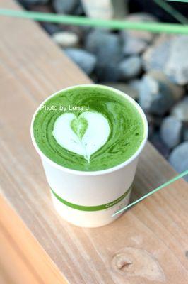 Matcha Latte ($5)