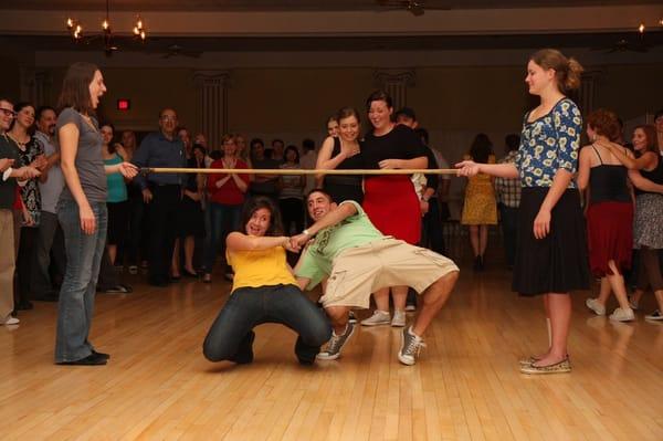 Lindy Limbo Contest at 6yr Anniversary Dance in 2010.