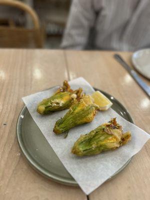 Squash blossoms