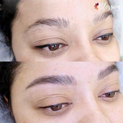 Eyeliner tattoo and Microblading Eyebrows