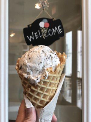 Wookies and cream in honor of Star Wars Day! (Aka cookies and cream)