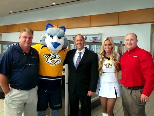 Gnash and the Ice Girls came to visit!