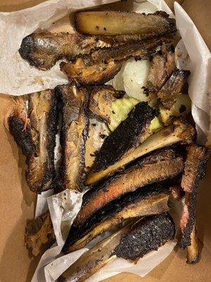 Dried up ribs