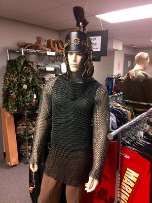 Novelty items.  Where else can you buy chain mail armor, swords, and all kinds of specialty knives?