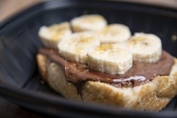 Banana and Nutella Toast