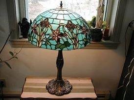 An original lamp made by Brian Gebo in 2002