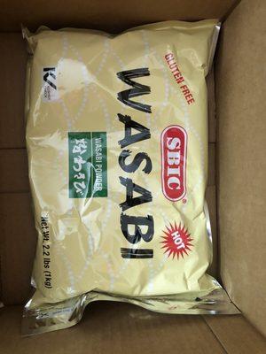 2lb bag of wasabi powder! Sushi essential