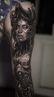 Part of a double leg sleeve by Vasily @kosha4_