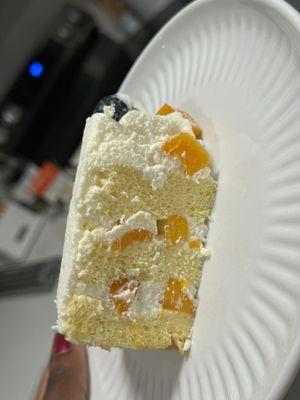 Fluffy layered Mango cake