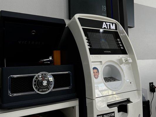 Record player & ATM