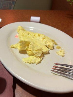 Side of scrambled eggs