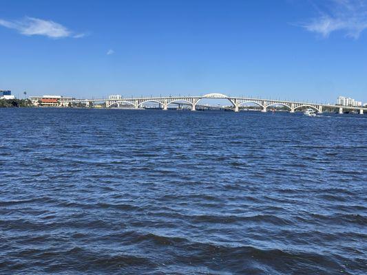 A beautiful bridge, one if several, in the Daytona area!