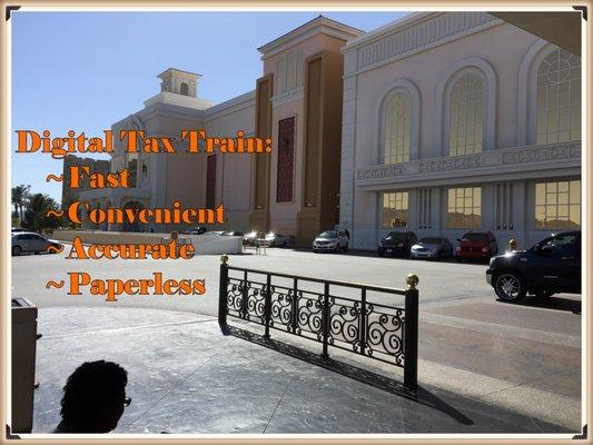 Digital Tax Train- Paperless