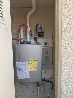 Tankless Water Heater!