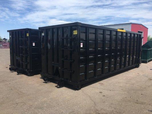 40 Yard Rectangular Roll-Off Dumpster For Sale - Manufactured by Hambicki Products, LLC