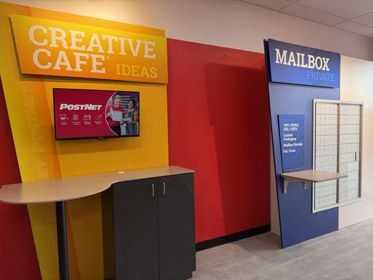 Mailboxes and Creative Cafe