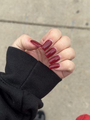 Red nails