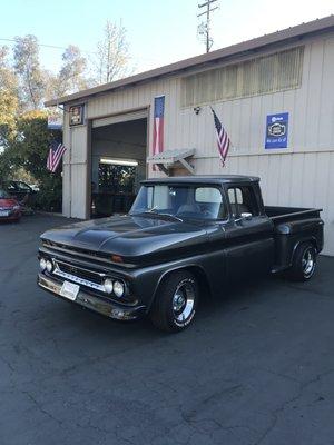 Seth did a great job on my "61 Chevy Pick Up