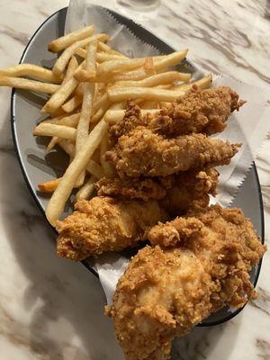 Chicken tenders and fries!!