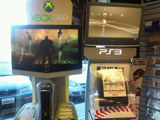 Get some game-time in on our working video game interactives!