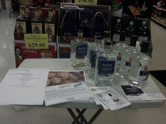 Vodka & Gin sampling