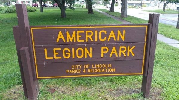 American Legion Park, Lincoln NE