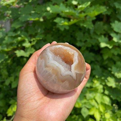 Druzy Agate Sphere