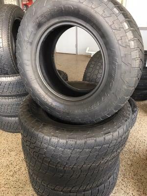 Sets of used tires