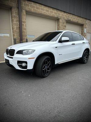 X6 Done In Satin White.