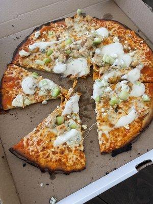 Buffalo Chicken Pizza Gluten free