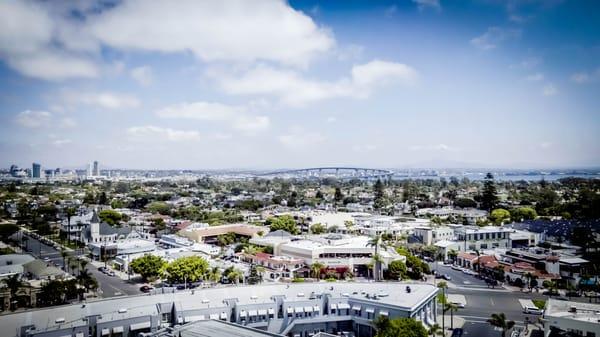 Coronado community video...aerial drone shot.