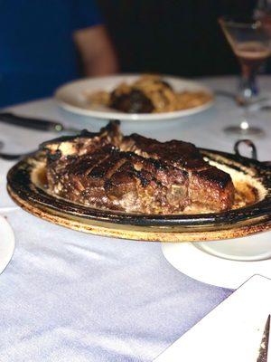 Classic Porterhouse Steak. The server recommended portrait mode