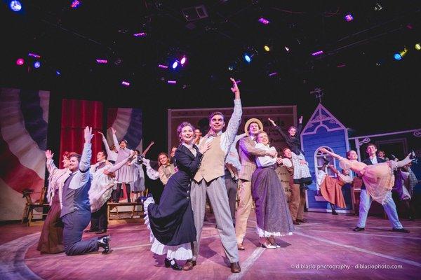 From Weathervane Playhouse's production of "The Music Man" 2016 Photo by Chad DiBlasio