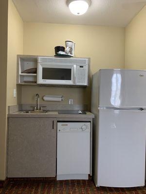 Kitchenette in the Suite