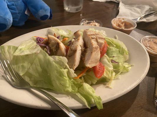 Grilled chicken salad