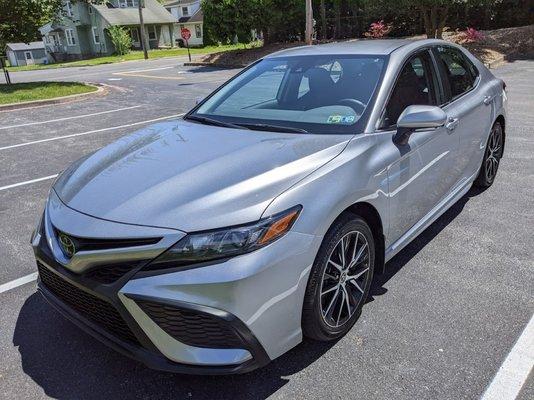 2022 Camry with ceramic coating