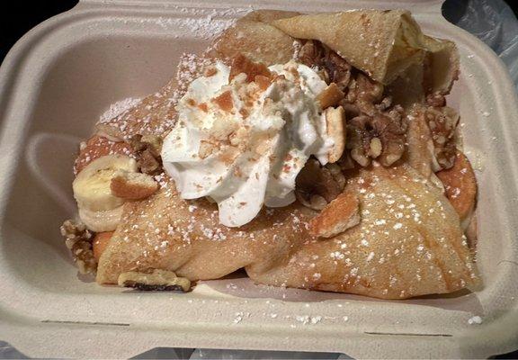 Banana Crème Crepe