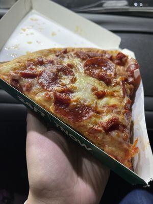 Pepperoni pizza