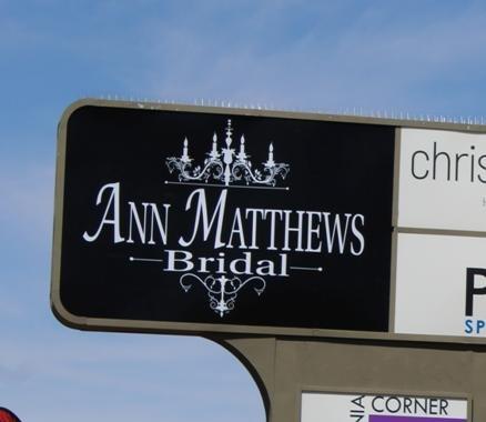 Where you find your beautiful wedding dress.