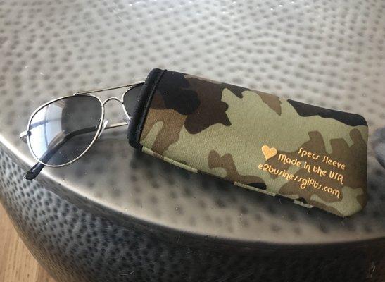 Sunglasses & Glasses sleeves - branded with YOUR logo