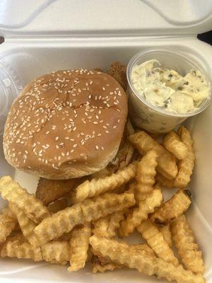 Fish sandwich $6.49