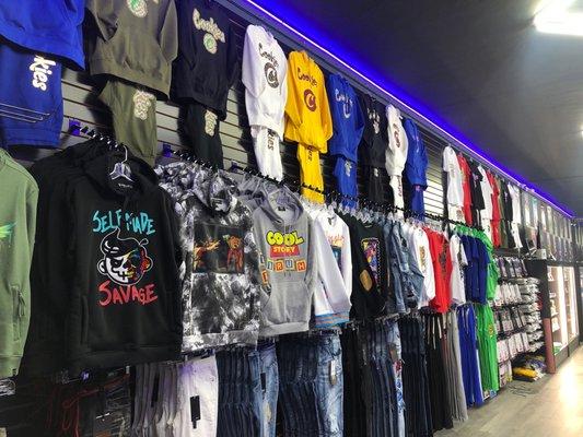 Clothing section