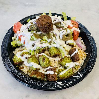 Falafel platters