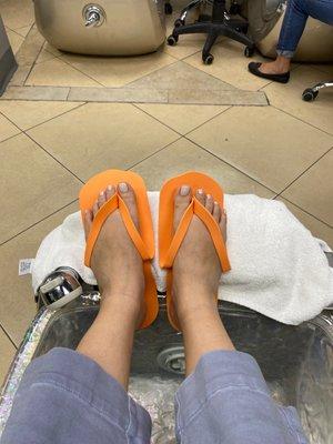 Regular pedicure