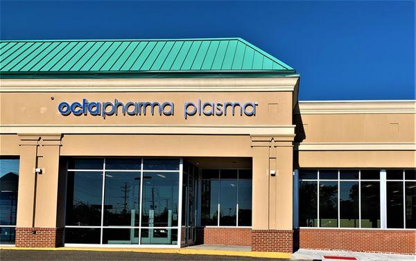 Octapharma Plasma Donation Center Pennsauken, NJ - 
PLASMA CENTER ADDRESS:
5000 N. Crescent Blvd, Ste 1B, Pennsauken Township, NJ 08109