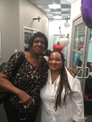 Thank you Ms Goode for coming out to support Beauty Therapy Spa!