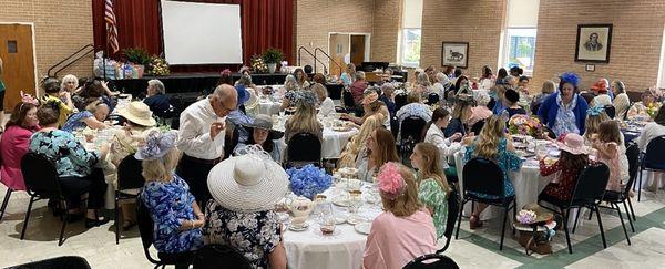 Ladies banquet- the men served