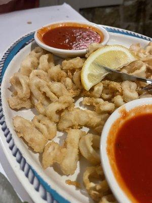 Fried calamari