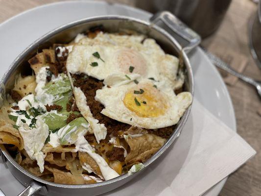 Chorizo Chilaquiles