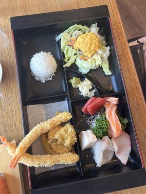 130. Sashimi Box Lunch Special